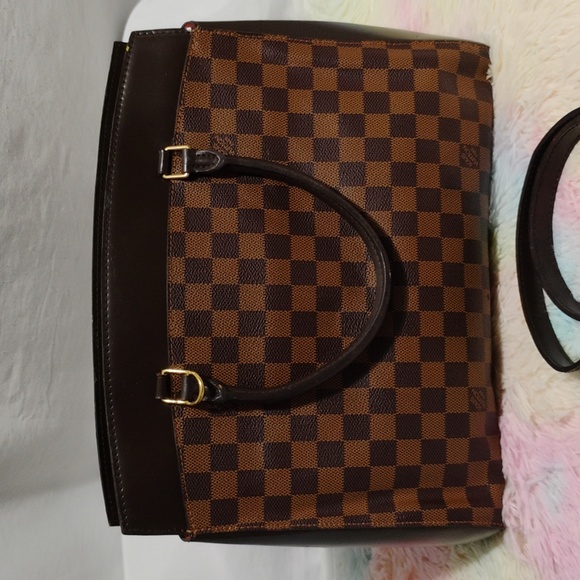 ON HOLD @cheriealyons Louis Vuitton Damier Ebene Rivoli MM W Strap (No Lock/Key) - Picture 3 of 16